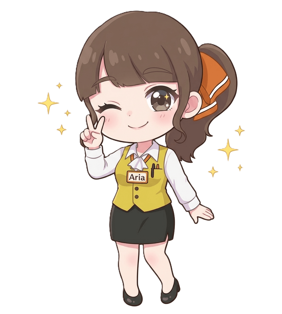 アリアちゃん（ウィンク）